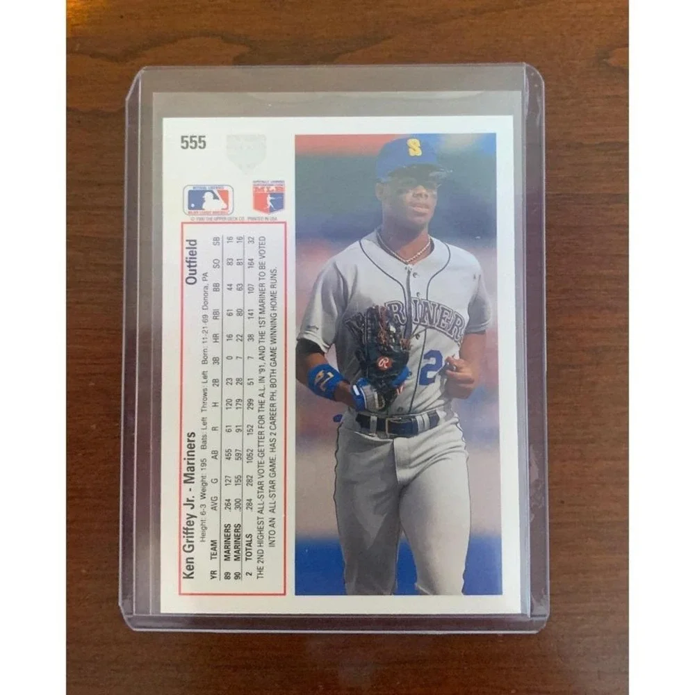 Ken Griffey Jr 1991 Upper Deck #555‎